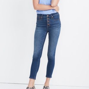 Madewell cropped jeans